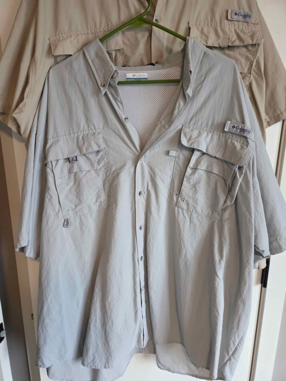 Columbia mens 3X button down shirts